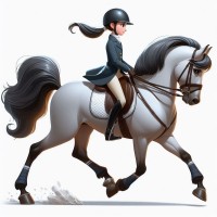 Manege Dressuurwedstrijd